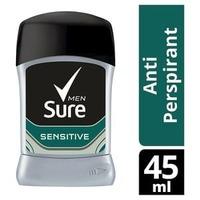 sure men sensitive stick anti perspirant deodorant 50ml