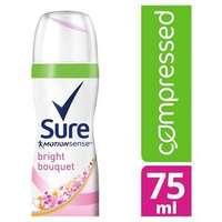 Sure Women Fragrance Bright Deodorant Compressed 75ml