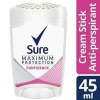 Sure Women Maximum Protection Confidence Deodorant 45ml
