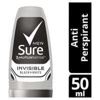 Sure Men Invisible Black & White Roll-On Deodorant 50ml