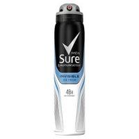 sure men invisible ice aerosol deodorant 250ml