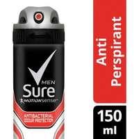 Sure Men Antibacterial Anti-Perspirant Deodorant 150ml