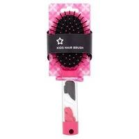 Superdrug Kids Pink Hair Brush With Hair Bands