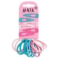 Superdrug Kids Hair Clips & Bands 12 Pack