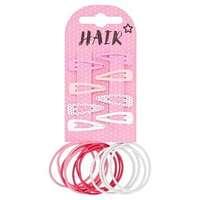 Superdrug Kids Hair Clips & Bands 12 Pack