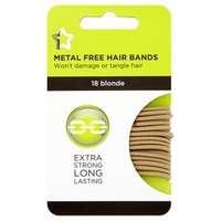 Superdrug Hair Bands Blonde Small x18