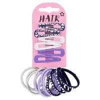 superdrug kids hair clips bands 12 pack