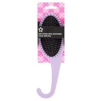 Superdrug Lilac Shower Brush