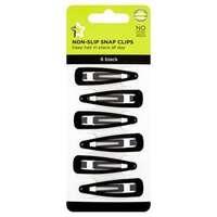 Superdrug Snap Clips Black x6