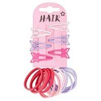 Superdrug Kids Hair Clips & Bands 12 Pack