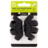 Superdrug Black Non Slip Hair Claw