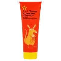 Superdrug Kids Shampoo 2 In 1 Strawberry 250ml.