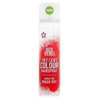 superdrug colour hairspray red red