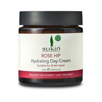 sukin rose hip hydrating day cream 120ml
