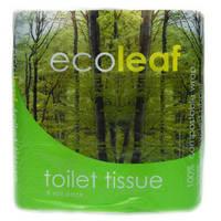 Suma Ecoleaf Toilet Tissue, 4s