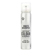 superdrug colour hairspray white 7 white