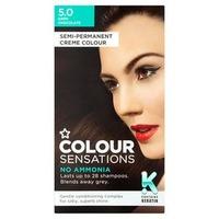 Superdrug Colour Sensations Dark Chocolate 5.0, Brunette