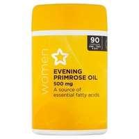 Superdrug Evening Primrose Oil 500mg 90s