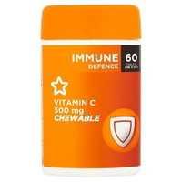 Superdrug Chewy Vitamin C 500mg Tablets x 60