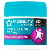 Superdrug Cod Liver Oil & Glucosamine 30s