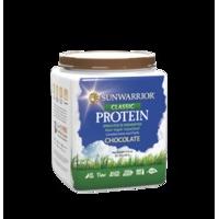 Sunwarrior Classic Protein - Raw Vegan, 500gr, Chocolate