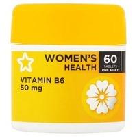 Superdrug Vitamin B6 50mg 60S