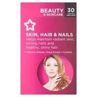 Superdrug Skin Hair & Nails 30S