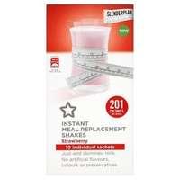 Superdrug Slenderplan Strawberry Meal Replacement Shake