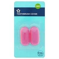 Superdrug Toothbrush Case Pack of Two Pink