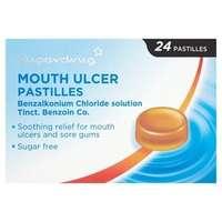 Superdrug Mouth Ulcer & Sore Gums Relief Pastilles 24s