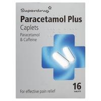 Superdrug Paracetamol Plus Caplets 16s