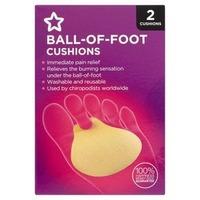 superdrug toe loop ball of ft cushion x2