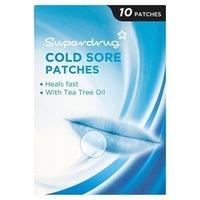 superdrug cold sore patch with tea tree oil 10s