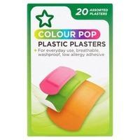 Superdrug Colour Pop Plasters x 20
