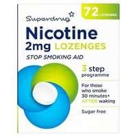 Superdrug Nicotine 2mg Lozenges 72s
