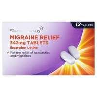 superdrug ibuprofen 342mg migraine relief tablets 12s