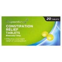 Superdrug Constipation Relief 20 Tablets