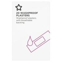 Superdrug Essential Wash Proof Plasters X20