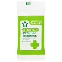 Superdrug Premium Stretch Bandage 5cm x 4m