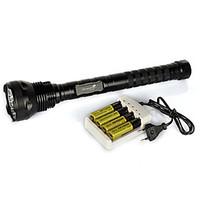 Super Brigt 12x XM-L T6 LED 13000lm Tactical Flashlight Torch 12T6 Hunting Lamp318650