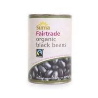 Suma Fairtrade B.Turtle Beans 400g (1 x 400g)