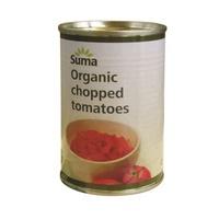 Suma Tomatoes - Chopped & Peeled Organic (400g x 12)