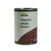 Suma Organic Aduki Beans 400g (1 x 400g)