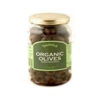 sunita org green olives in jars 250g 1 x 250g