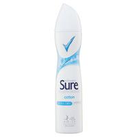 Sure Anti-Perspirant Cotton Dry 250ml