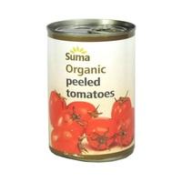 Suma Tomatoes - Whole & Peeled Organic (400g x 12)