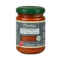 Sunita Organic Red Pepper Brushetta (130g)