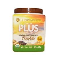 sunwarrior classic plus organic chocolate 500g