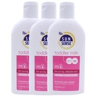 sunsense toddler milk spf50 triple pack