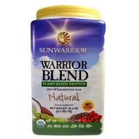 sunwarrior warrior blend raw protein natural 1kg